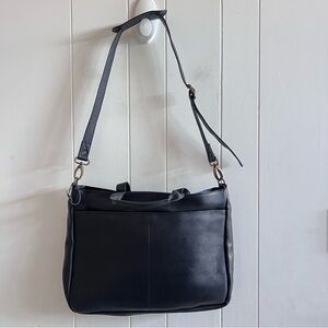 Latico Genuine Leather Laptop Messenger Bag